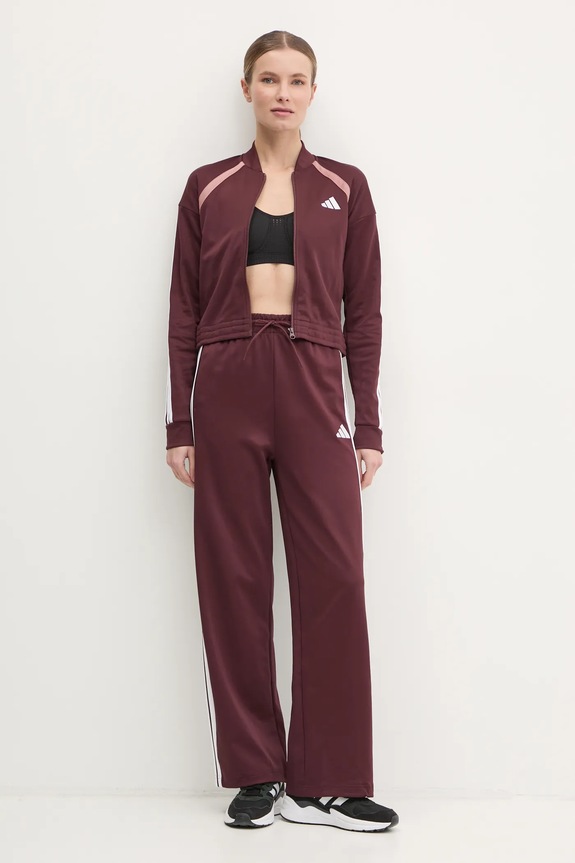 adidas dres TEAMSPORT JF3386 bordowy SS25