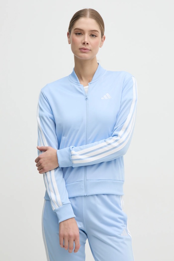 Abbigliamento adidas tuta da ginnastica 3-Stripes JF3382 blu