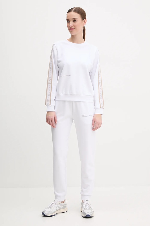 EA7 Emporio Armani dres aplikacja biały AF12501.7W000283