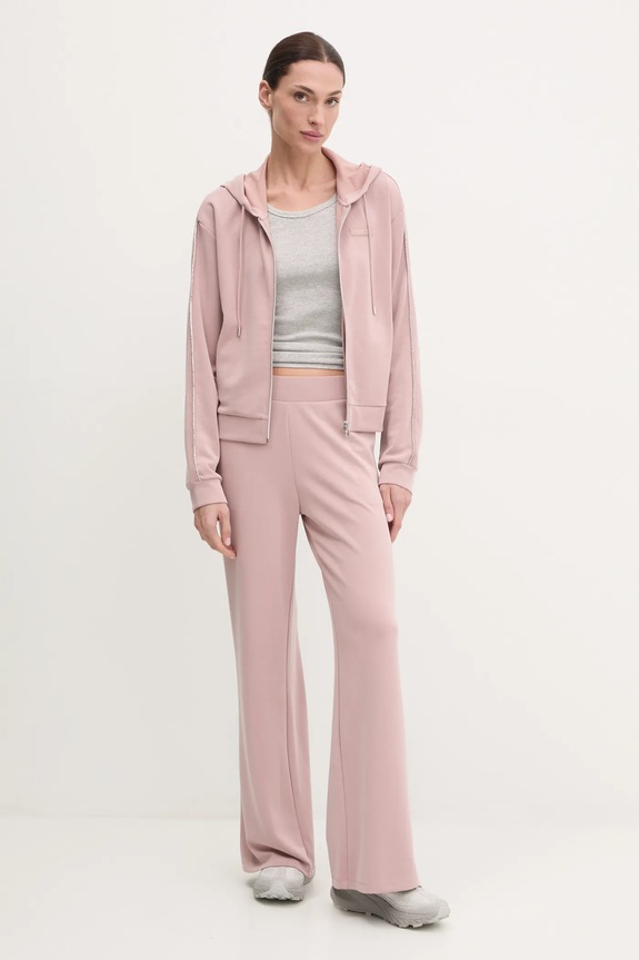 Tepláková souprava EA7 Emporio Armani pletenina růžová AF12643.7W000119