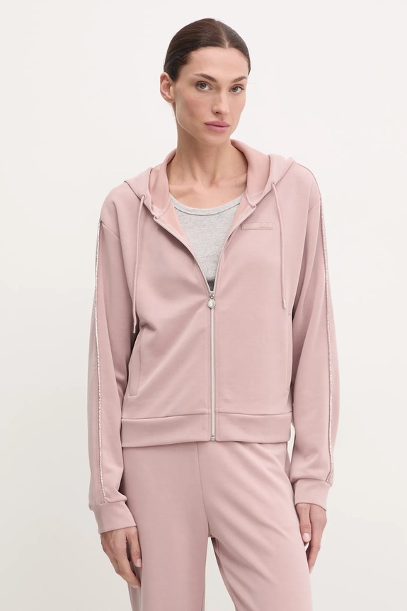 Oblečení Tepláková souprava EA7 Emporio Armani AF12643.7W000119 růžová