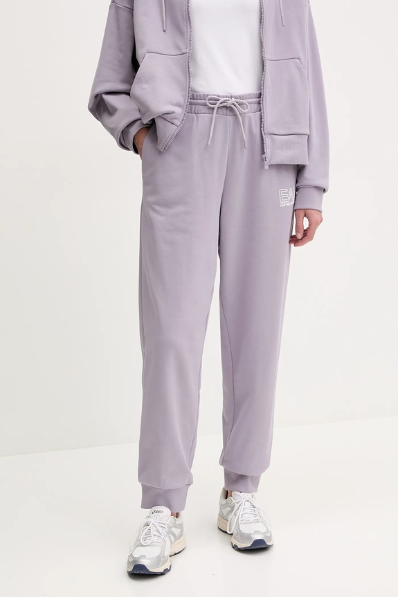 Oblečení Tepláková souprava EA7 Emporio Armani AF12473.7W000110 fialová