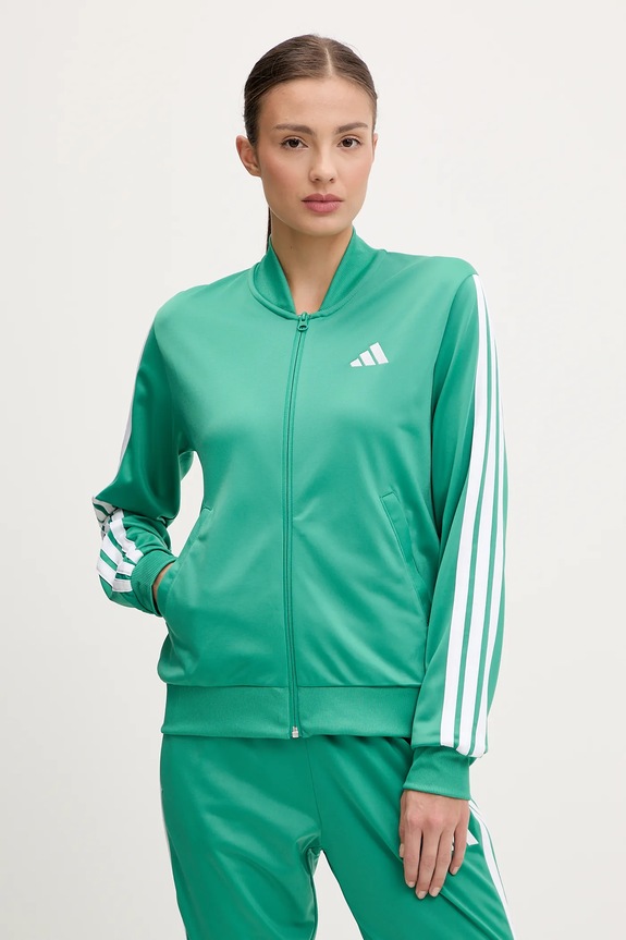 adidas tuta da ginnastica 3-Stripes JD2687 verde AW25