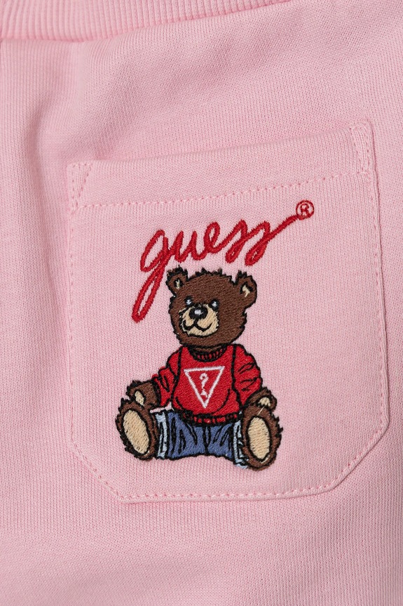 Pamučna trenirka za bebe Guess H5RI00.KAD74.G.PPYA bež