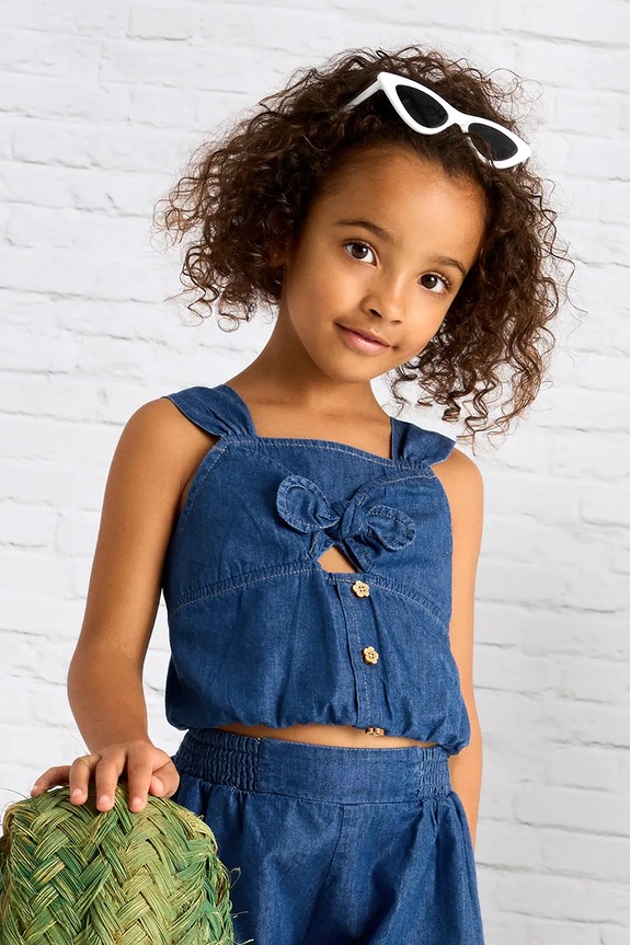 Mayoral gyerek top sima kék 3057.6K.Mini.PPYA