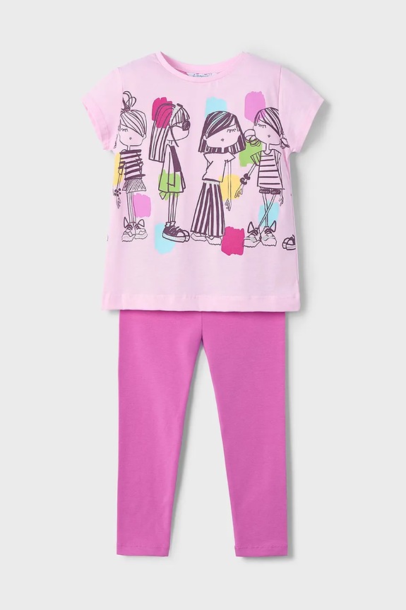 Mayoral set di lana bambino/a 3713.6R.Mini.PPYA rosa SS25