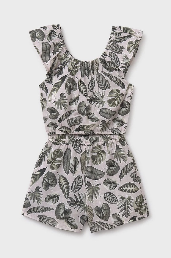 Mayoral komplet dziecięcy tkanina zielony 6220.8C.Junior.PPYA