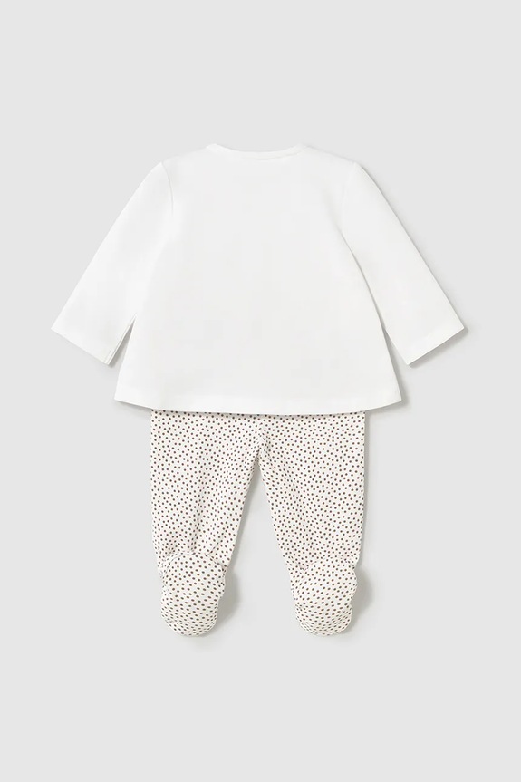 Mayoral Newborn komplet niemowlęcy 1588.2G.Newborn.PPYH beżowy SS25