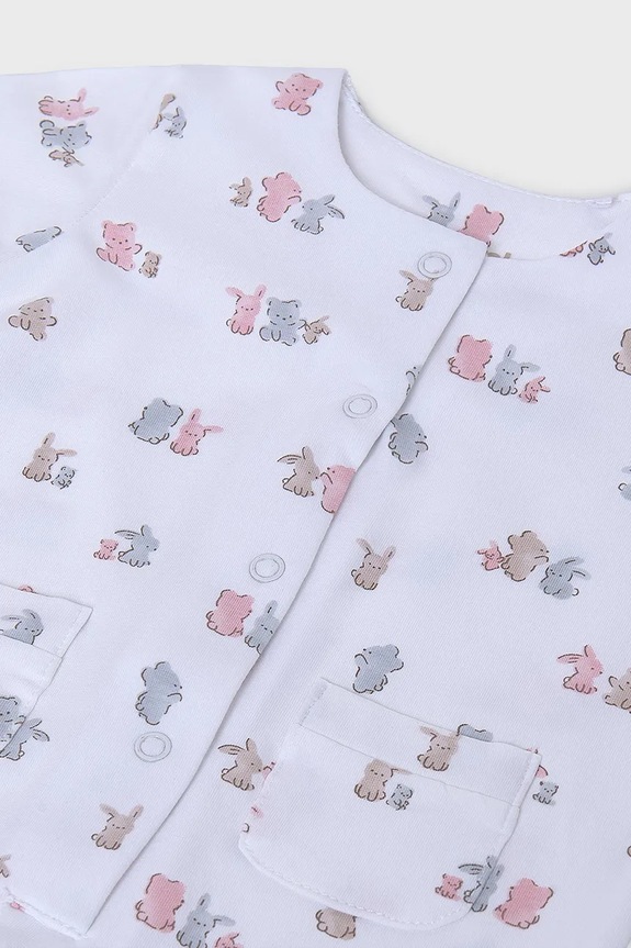 Komplet za dojenčka Mayoral Newborn 9910.G.1A.Newborn.PPYH roza SS25