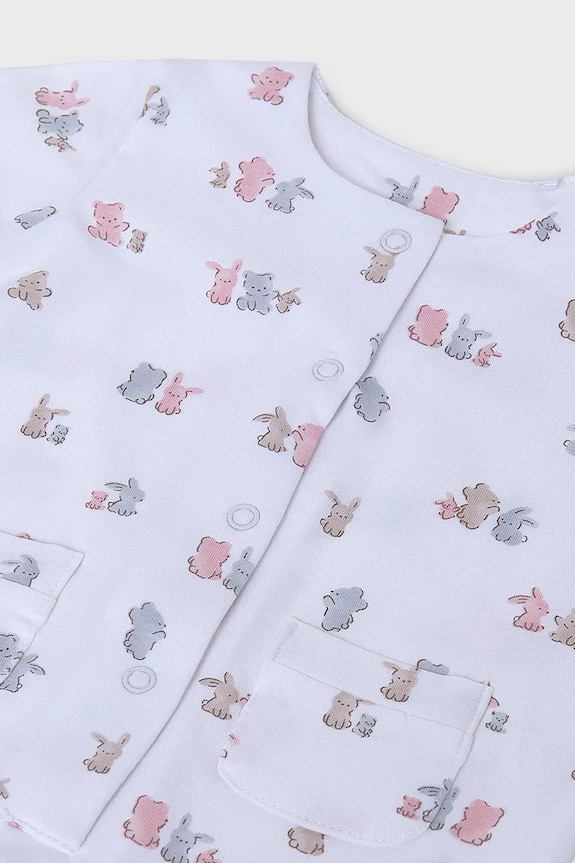 Komplet za dojenčka Mayoral Newborn 9910.G.1A.Newborn.PPYH roza SS25