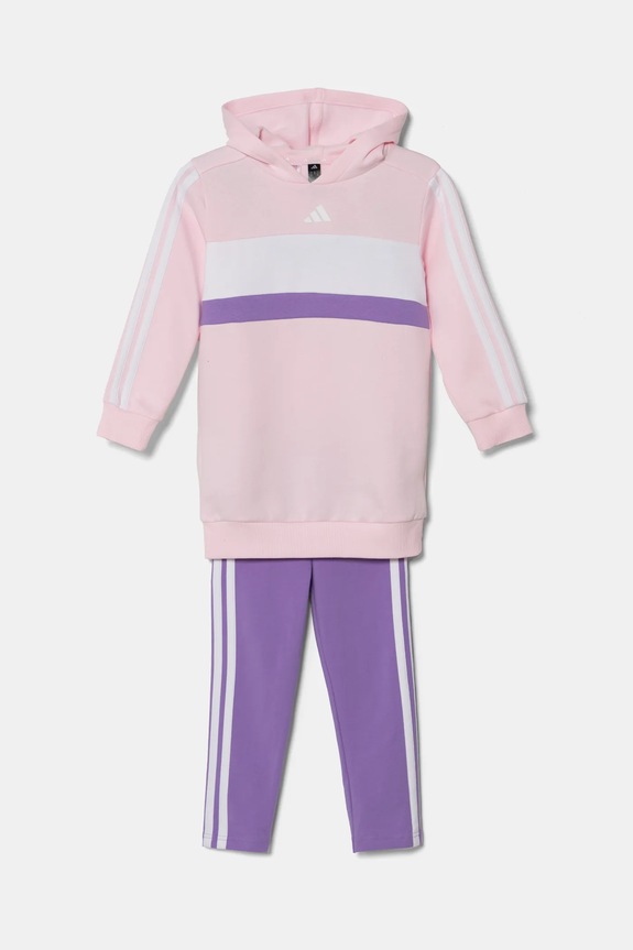 Otroški komplet adidas Pletenina roza JC7502