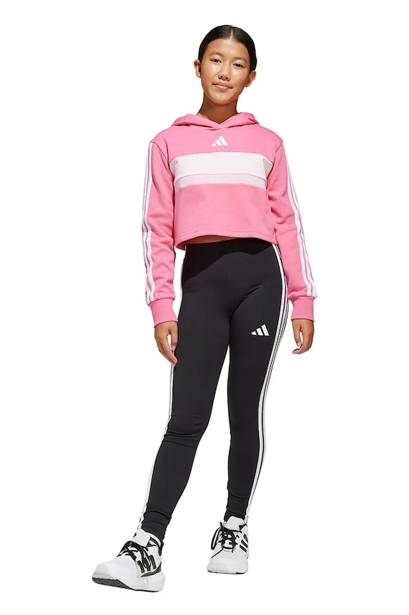 adidas gyerek melegítő aplikációval rózsaszín JI6216