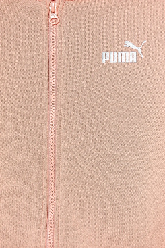 Девочка Детский спортивный костюм Puma Metallic Hooded Sweat Suit TR 686305 оранжевый