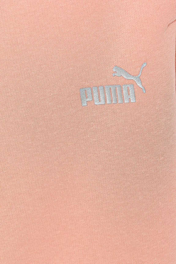 Детский спортивный костюм Puma Metallic Hooded Sweat Suit TR оранжевый 686305