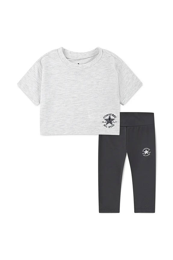 Converse compleu bebe tricotaj gri 1CH010