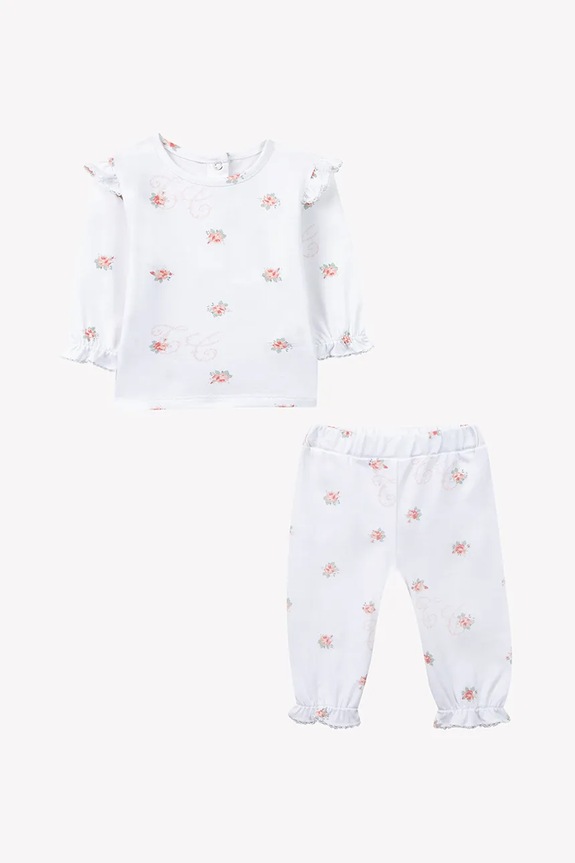 Tartine et Chocolat pamut baba pizsama CA54180.80.86 fehér SS25