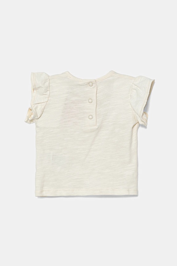 United Colors of Benetton komplet bawełniany niemowlęcy beżowy 3O7SAK015.W.Seasonal