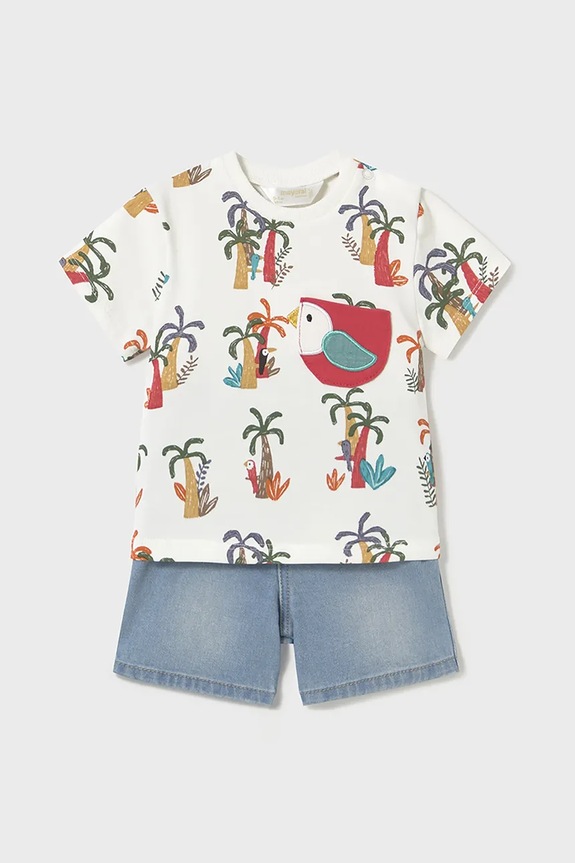 Σετ μωρού Mayoral Newborn 1216.1N.Newborn.PPYH μπεζ SS25