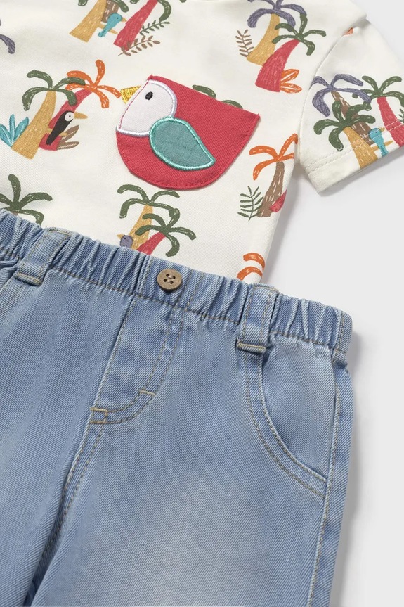 Σετ μωρού Mayoral Newborn μπεζ 1216.1N.Newborn.PPYH