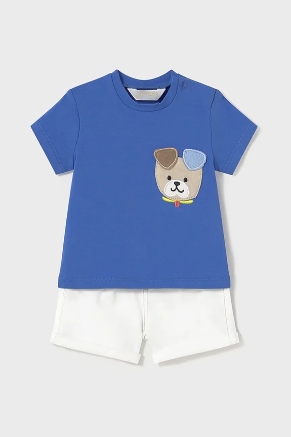Mayoral Newborn compleu bebe tricotaj albastru 1216.1N.Newborn.PPYH
