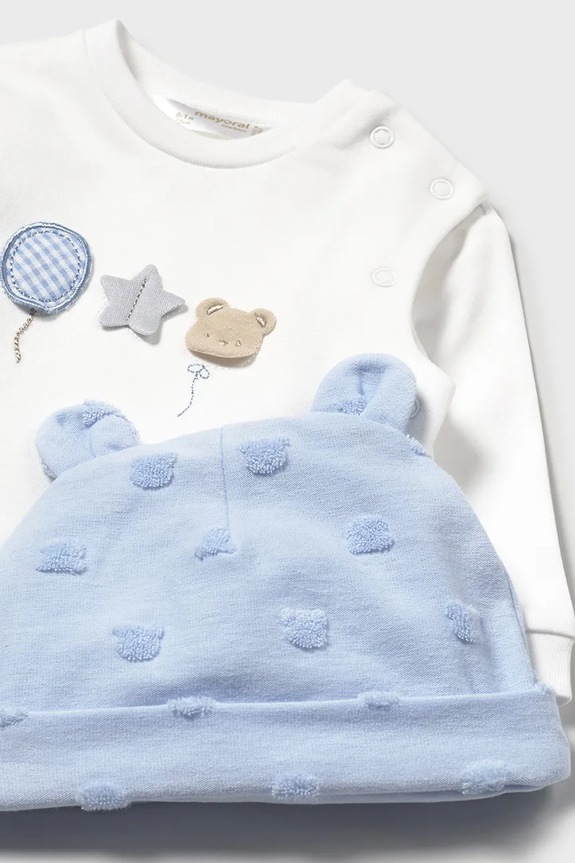 Băieți Mayoral Newborn compleu bebe 1557.1E.Newborn.PPYH albastru
