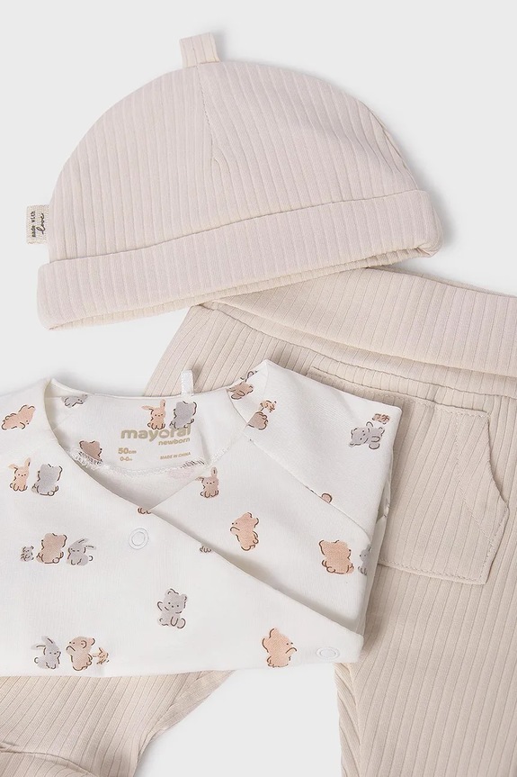 Κοριτσίστικα Σετ μωρού Mayoral Newborn 9906.1A.Newborn.PPYH μπεζ