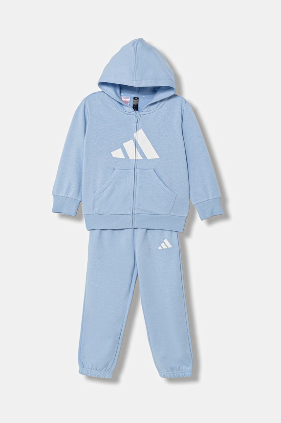 Tepláková súprava pre bábätká adidas pletenina modrá JE3971