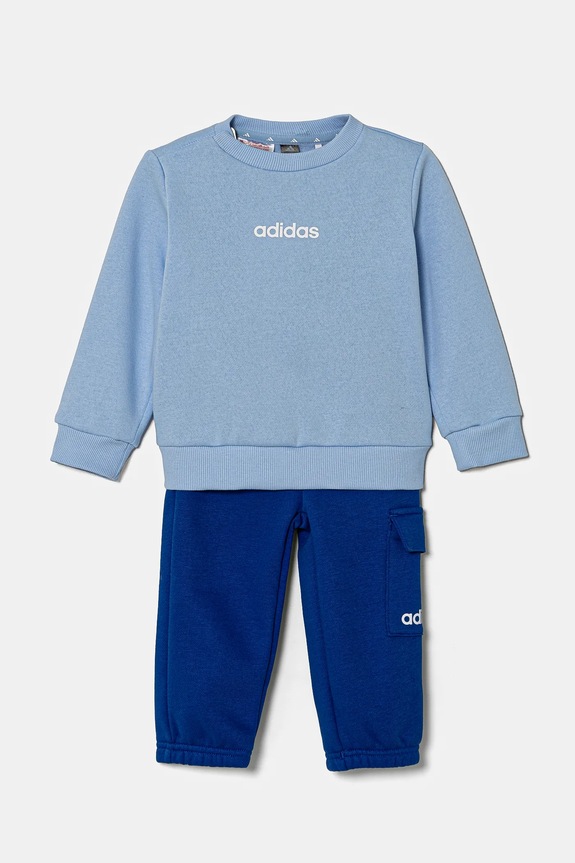 Дитячий спортивний костюм adidas трикотаж блакитний JE1381