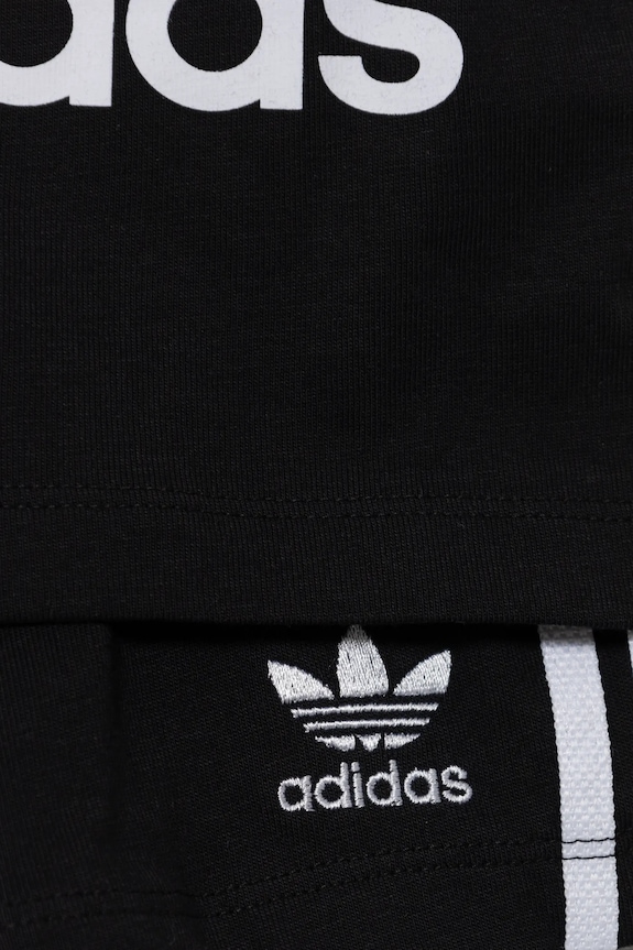 Chłopiec adidas Originals komplet niemowlęcy JC6583 czarny