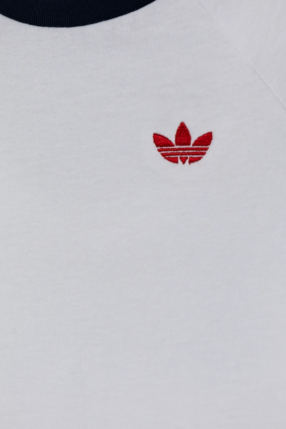 Pamučna dječja trenirka adidas Originals bijela JC7863