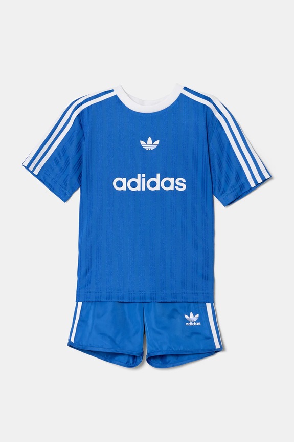 adidas Originals komplet dziecięcy aplikacja niebieski JC9167