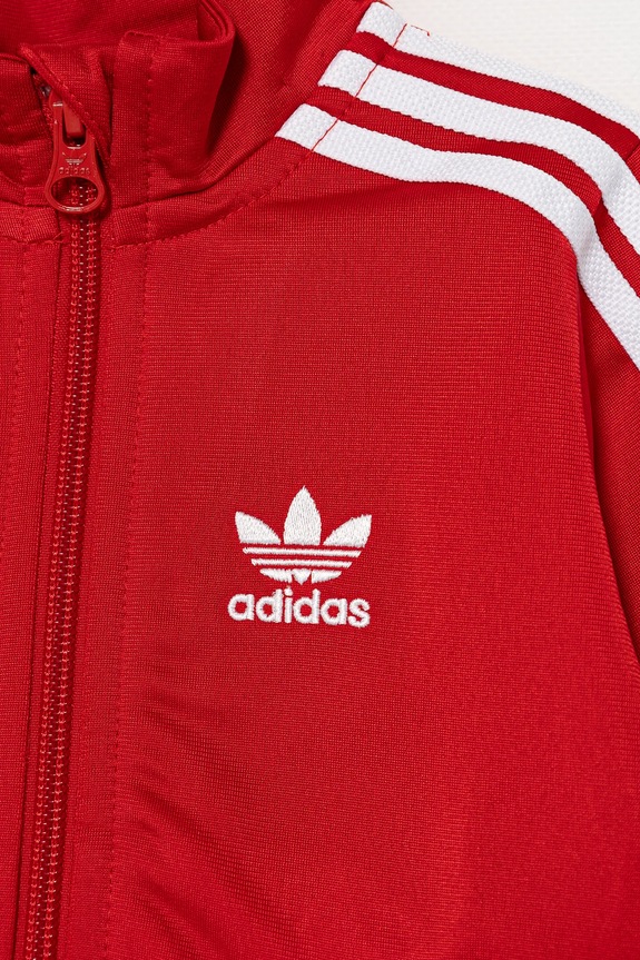 Chłopiec adidas Originals dres IX5204 czerwony