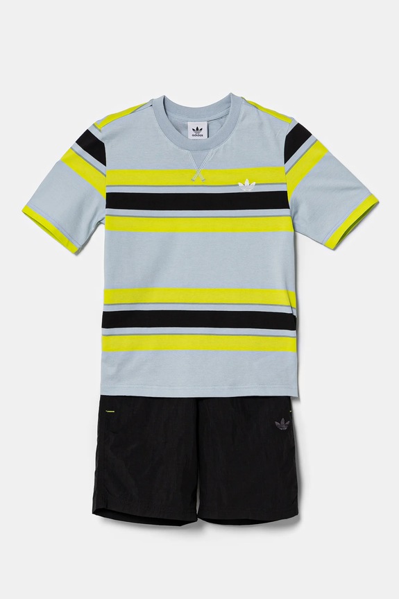 adidas Originals komplet dziecięcy JC7315 niebieski SS25