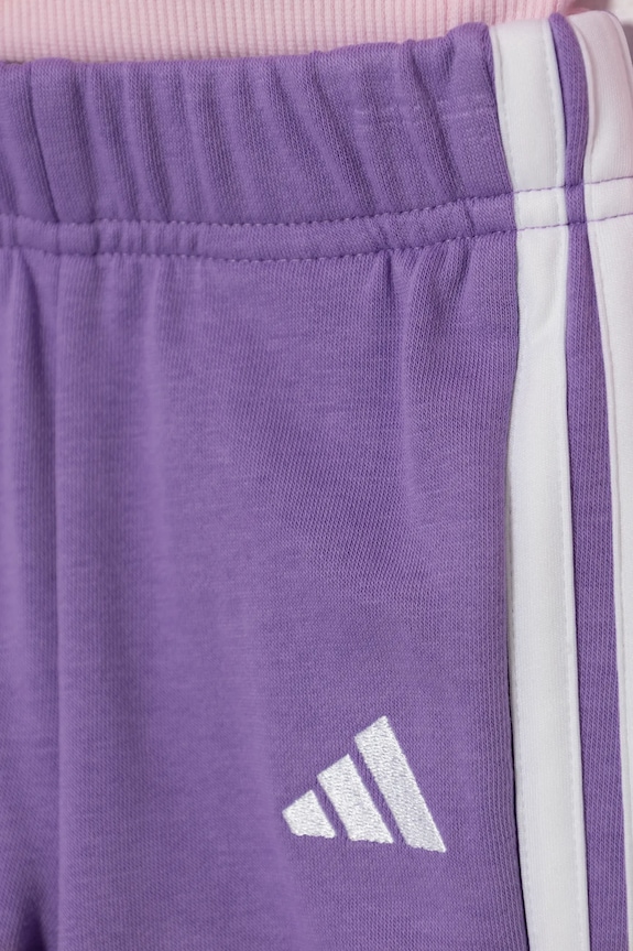 Detská tepláková súprava adidas fialová JD6482