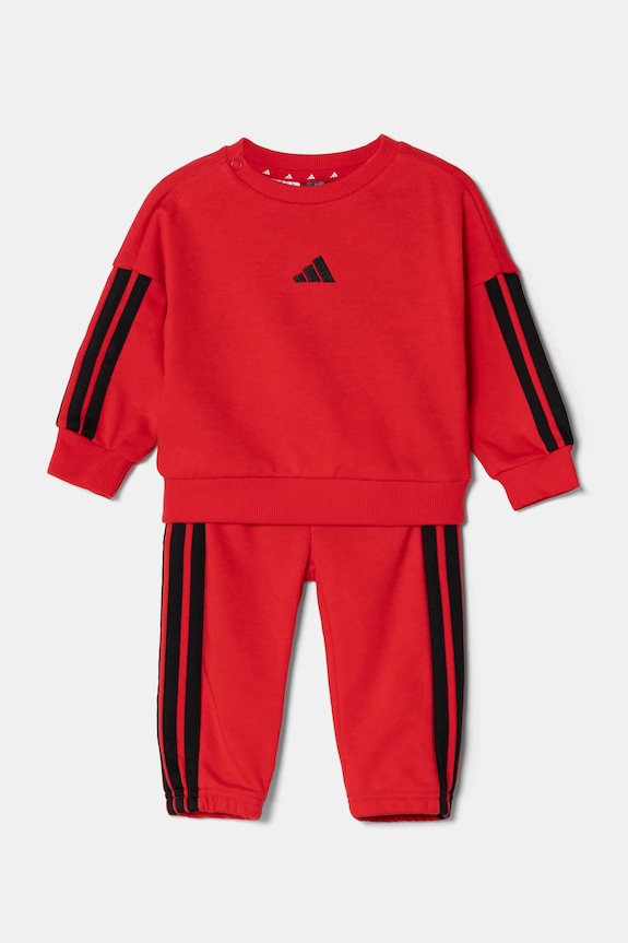adidas dres dziecięcy dzianina czerwony JN8006