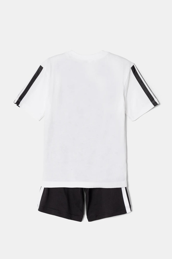 Băieți adidas set de bumbac pentru copii JE1401 alb
