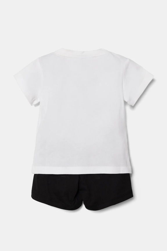 adidas komplet bawełniany dziecięcy JE1388 biały SS25