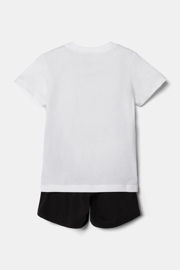 adidas komplet bawełniany dziecięcy JE1405 biały SS25