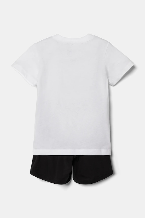 adidas komplet bawełniany dziecięcy JE1405 biały SS25
