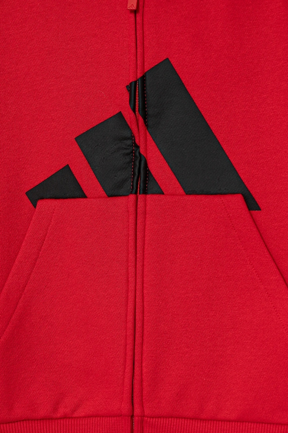 adidas dres dziecięcy JC9730 czerwony