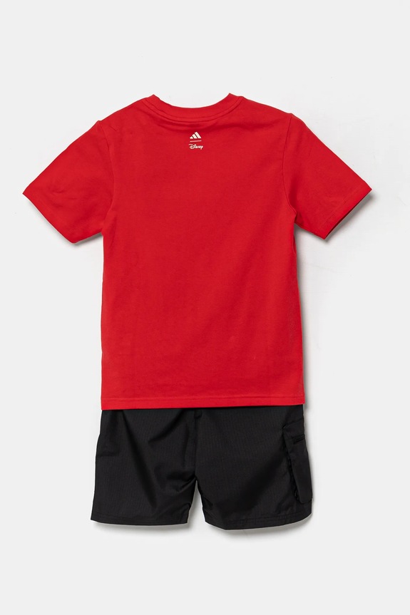 Chłopiec adidas komplet dziecięcy JF3639 czerwony