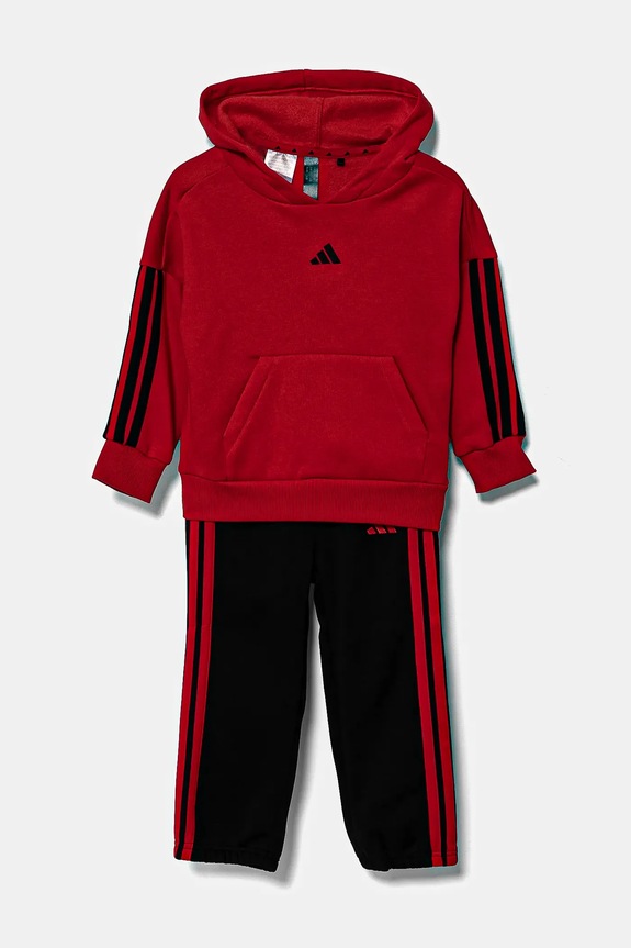 adidas trening copii tricotaj rosu JN6512