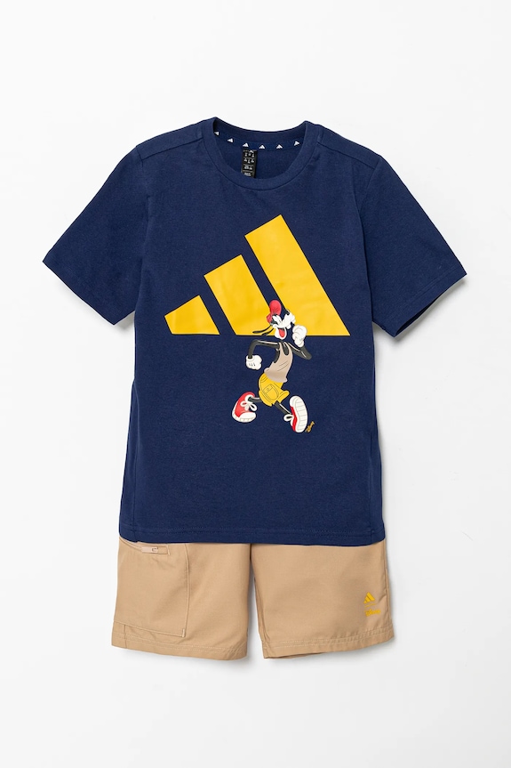 adidas komplet dziecięcy JD4548 granatowy SS25