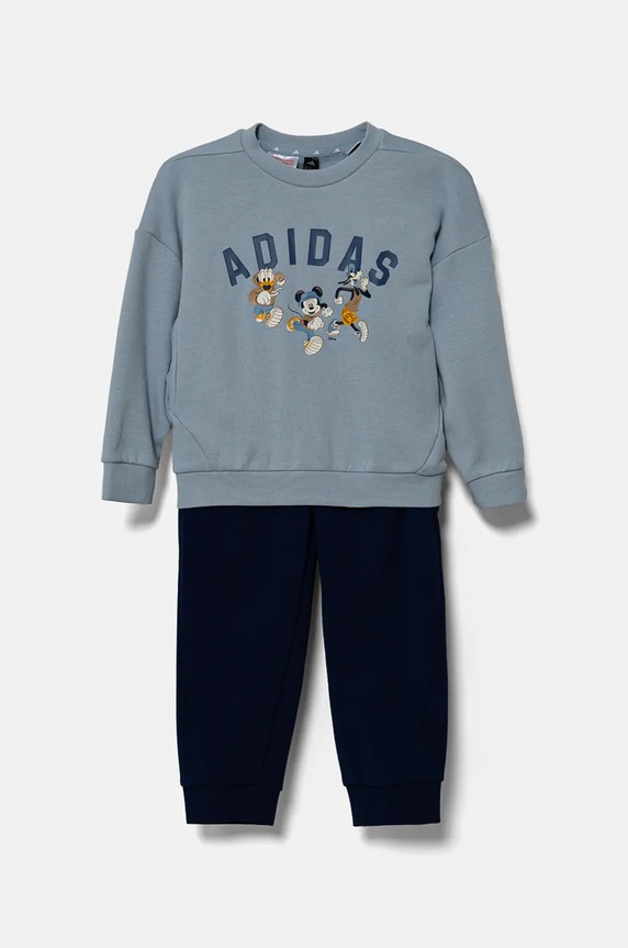 Дитячий спортивний костюм adidas x Disney JN6100 блакитний SS25