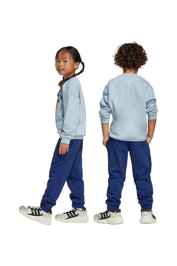 Дитячий спортивний костюм adidas x Disney JN6100 блакитний