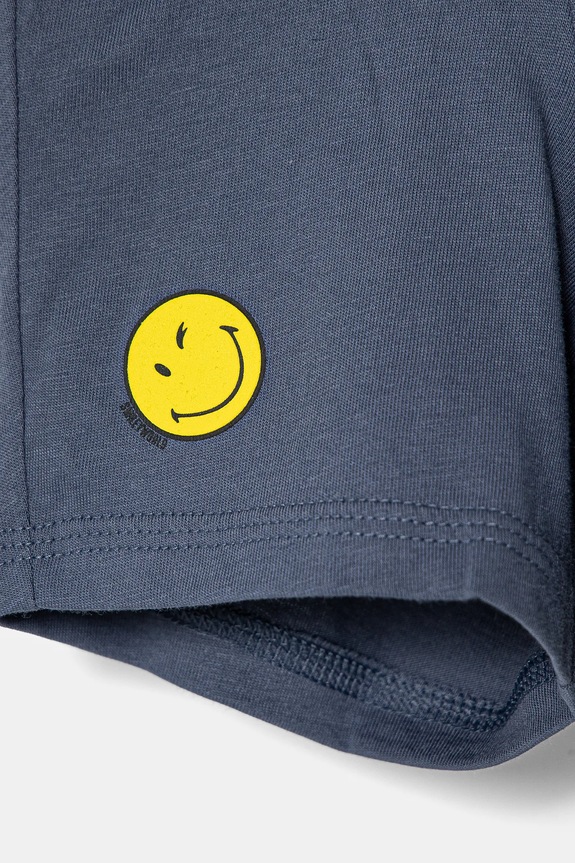 adidas komplet bawełniany dziecięcy niebieski JC7577