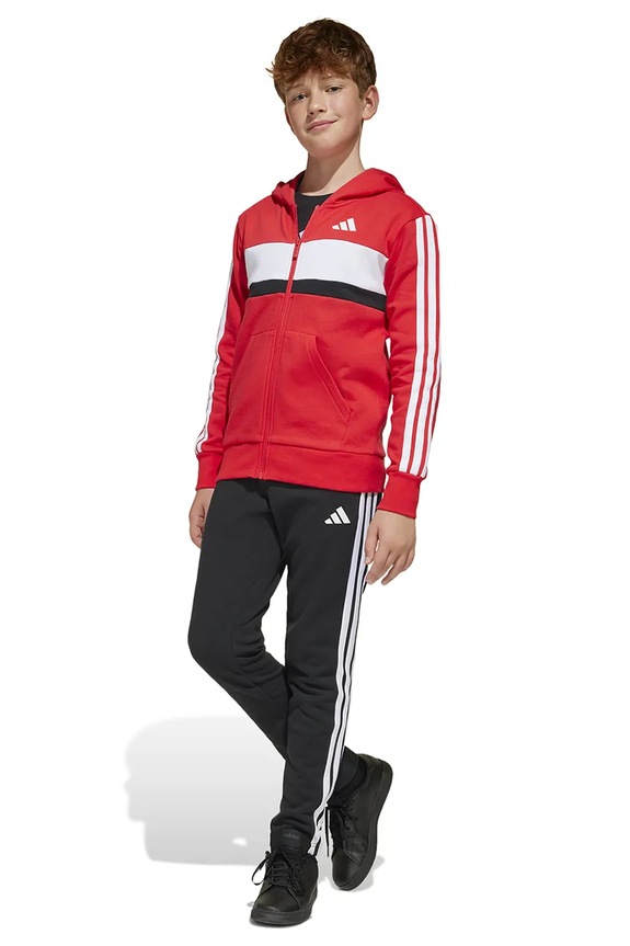 Otroška trenirka adidas Pletenina rdeča JC7522
