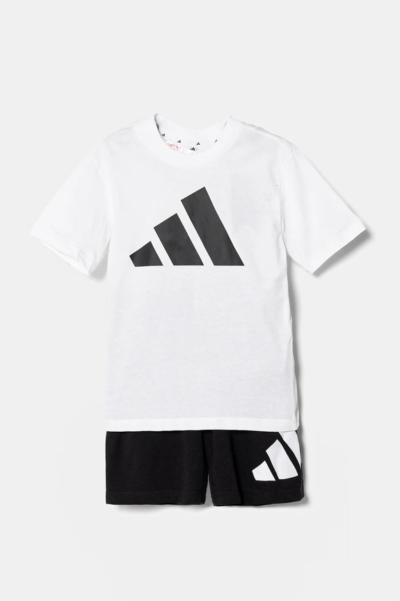 adidas komplet dziecięcy JC9715 biały SS25