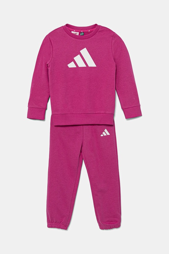 adidas tuta per bambini maglia rosa JC9646