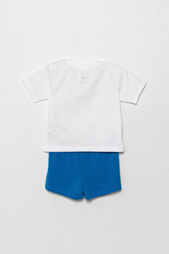 The North Face komplet dziecięcy KID COTTON SUMMER SET- GRAPHIC NF0A8ANUTL41 biały SS25